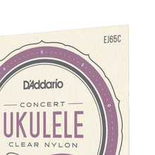 Carregar imagem no visualizador da galeria, Encordoamento Ukulele Concerto D Addario Pro-Arté EJ65C