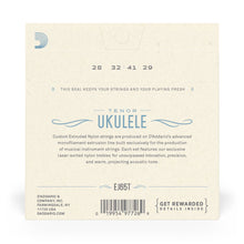 Carregar imagem no visualizador da galeria, Encordoamento Ukulele Tenor D Addario Pro-Arté Nylon EJ65T