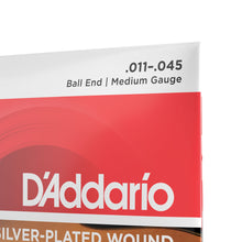 Carregar imagem no visualizador da galeria, Encordoamento Violão Aço .011 D Addario Silver-Plated EJ83M