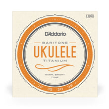 Carregar imagem no visualizador da galeria, Encordoamento Ukulele Barítono D Addario Pro-Arté Titanium