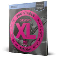 Carregar imagem no visualizador da galeria, Encordoamento Baixo 6C 32-130 D Addario XLProSteels EPS170-6