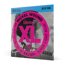 Carregar imagem no visualizador da galeria, Encordoamento Guitarra 9.5-44 D Addario XL Nickel EXL120+