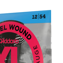 Carregar imagem no visualizador da galeria, Encordoamento Guitarra 12-54 D Addario XL Nickel EXL145
