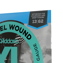 Carregar imagem no visualizador da galeria, Encordoamento Guitarra 13-62 D Addario XL Nickel EXL158