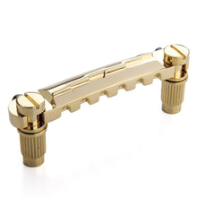 Carregar imagem no visualizador da galeria, Ponte Turn Over (Cordal) Para Guitarra Dourada Spirit SL1-GD