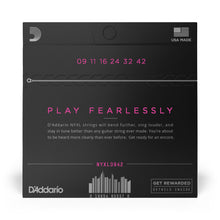 Carregar imagem no visualizador da galeria, Encordoamento Para Guitarra 09-42 D Addario NYXL0942