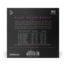 Carregar imagem no visualizador da galeria, Encordoamento Para Guitarra 7C 9.5-64 D Addario NYXL09564SB