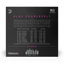 Carregar imagem no visualizador da galeria, Encordoamento Para Guitarra 8C 09-84 D Addario NYXL0984SB