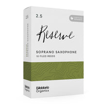 Carregar imagem no visualizador da galeria, Palheta Sax Soprano (10) DAddario Organic Reserve ODIR1025