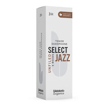 Carregar imagem no visualizador da galeria, Palheta Sax Tenor 3H (5 Peças) DAddario Organic Select Jazz