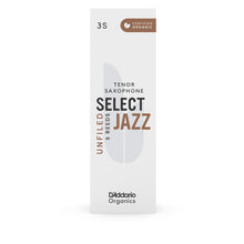 Carregar imagem no visualizador da galeria, Palheta Sax Tenor 3S (5 Peças) DAddario Organic Select Jazz