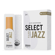 Carregar imagem no visualizador da galeria, Palheta Sax Alto 2H (10 Peças) DAddario Organic Select Jazz