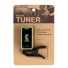 Carregar imagem no visualizador da galeria, Afinador Cromático Verde D Addario Eclipse PW-CT-17GN