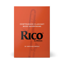 Carregar imagem no visualizador da galeria, Palheta Clarineta Contrabaixo 1.5 (10 Peças) DAddario Rico