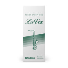 Carregar imagem no visualizador da galeria, Palheta Sax Tenor M/H (5 Unidades) D Addario La Voz RKC05MH