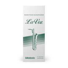 Carregar imagem no visualizador da galeria, Palheta Sax Barítono M (5 Unidades) D Addario La Voz RLC05MD