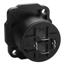 Carregar imagem no visualizador da galeria, Conector Spk Femea Painel 4 P Wc 1604 Fp Bk Pbk Wireconex 04 Unidades