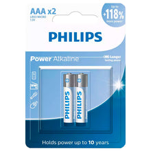 Carregar imagem no visualizador da galeria, 2 Pilhas Alcalinas Aaa Philips