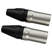 Carregar imagem no visualizador da galeria, Conector Xlr Macho Wc 1013 Ml Bk Ni 3p Cabo Wireconex 05 Unidades