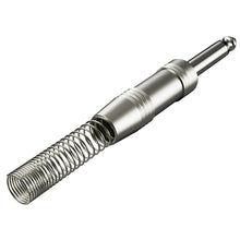 Carregar imagem no visualizador da galeria, Conector P10 1/4 Ts Metal Nickel Com Mola Wc 244/ts Wireconex 10 Unidades