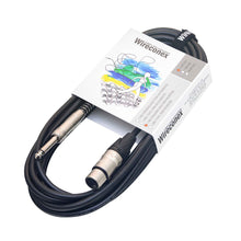 Carregar imagem no visualizador da galeria, Cabo Para Microfone Emborrachado P10 Xlr 7 Metros Mpae-07 Wireconex