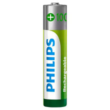 Carregar imagem no visualizador da galeria, 4 Pilhas Recarregaveis Aaa Philips