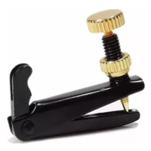 Carregar imagem no visualizador da galeria, Micro Afinador Violino Svn-03 Preto E Dourado Kit Com 4