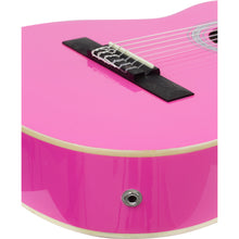 Carregar imagem no visualizador da galeria, Violão Eletroacústico Kids De Nylon Tcg 360 Eq Rosa Thomaz