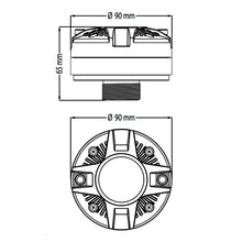 Carregar imagem no visualizador da galeria, Driver 25mm 30w Rms 8 Ohms - Atk 35mh2560b-8 - Médios E Agudos
