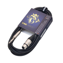 Carregar imagem no visualizador da galeria, Cabo Para Microfone Desbalanceado Xlr P10 5 Metros Mcd-05 Kng Wireconex
