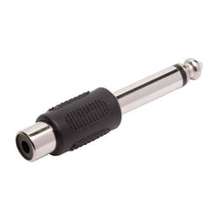 Adaptador Jack Rca Para P10 Mono Ponta Niquel Pct C/4un