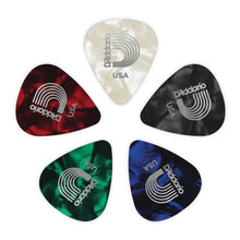 Carregar imagem no visualizador da galeria, Palheta Celulóide Perolada Cores .50 Leve D Addario 1CAP2-10
