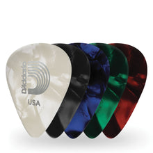 Carregar imagem no visualizador da galeria, Palheta Celulóide Perolada Cores .50 Leve D Addario 1CAP2-10
