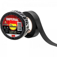 Carregar imagem no visualizador da galeria, Fita Isolante 18mmx20m Imperial Silm Preta 3M - DEZ / 10
