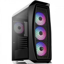 Carregar imagem no visualizador da galeria, Gabinete Gamer Aerocool Aero One Frost Branco RGB Lateral Vidro
