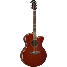 Carregar imagem no visualizador da galeria, Violão Yamaha CPX600 Eletroacústico Aço Root Beer
