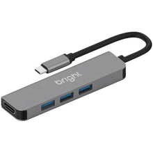 Carregar imagem no visualizador da galeria, Hub USB Bright HDMI 4k Com 3 Portas
