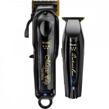 Carregar imagem no visualizador da galeria, Kit de Máquina de Corte e Acabamento Wahl Cordless Preto
