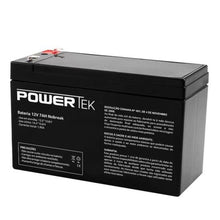 Carregar imagem no visualizador da galeria, Bateria Para Nobreak 12v 7Ah EN013 Powertek
