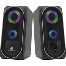 Carregar imagem no visualizador da galeria, Caixa de Som Gamer Multimídia Fortrek Black Hawk RGB Preta
