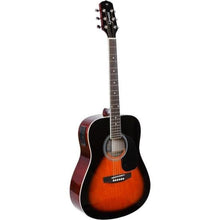 Carregar imagem no visualizador da galeria, Violão Giannini GD1 EQ Eletroacústico Dreadnought 3 Tone Sunburst
