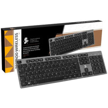Carregar imagem no visualizador da galeria, Teclado Sem Fio 5+ Premium Preto
