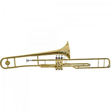 Carregar imagem no visualizador da galeria, Trombone de Pisto Harmonics Tenor BB HSL-900L Laqueado

