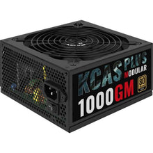 Carregar imagem no visualizador da galeria, Fonte Gamer ATX Aerocool KCAS 1000GM 80 Plus Gold 1000w FULL RANGE APFC
