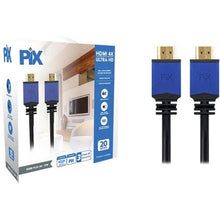 Carregar imagem no visualizador da galeria, Cabo HDMI 2.0 4k 19p Com Filtro 20m Pix
