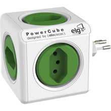 Carregar imagem no visualizador da galeria, Adaptador Benjamim Múltiplo Powercube PWC-R5 Bivolt ELG
