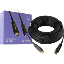 Carregar imagem no visualizador da galeria, Cabo HDMI Fibra Óptica 4k FK 784C 40m Fortrek

