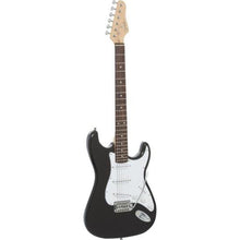 Carregar imagem no visualizador da galeria, Guitarra Giannini G100 Preta Com Escudo Branco
