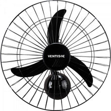 Carregar imagem no visualizador da galeria, Ventilador de Parede Ventisol Oscilante 60cm Aço Preto Bivolt
