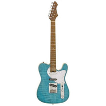 Carregar imagem no visualizador da galeria, Guitarra Aria Pro II 615-MK2 Nashville Turquoise Blue
